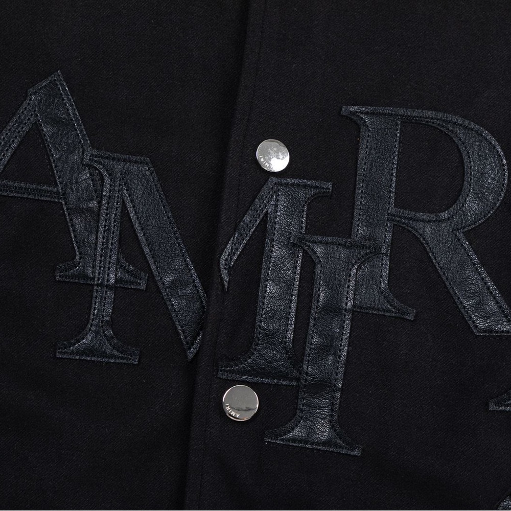 Amiri Black Performance Jacket With Leather Detai… - image 6